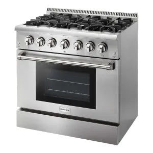 Fogão Benmax Pro 6 Bocas 1 Forno Gás Inox 92cm 220V - STOVG36FI
