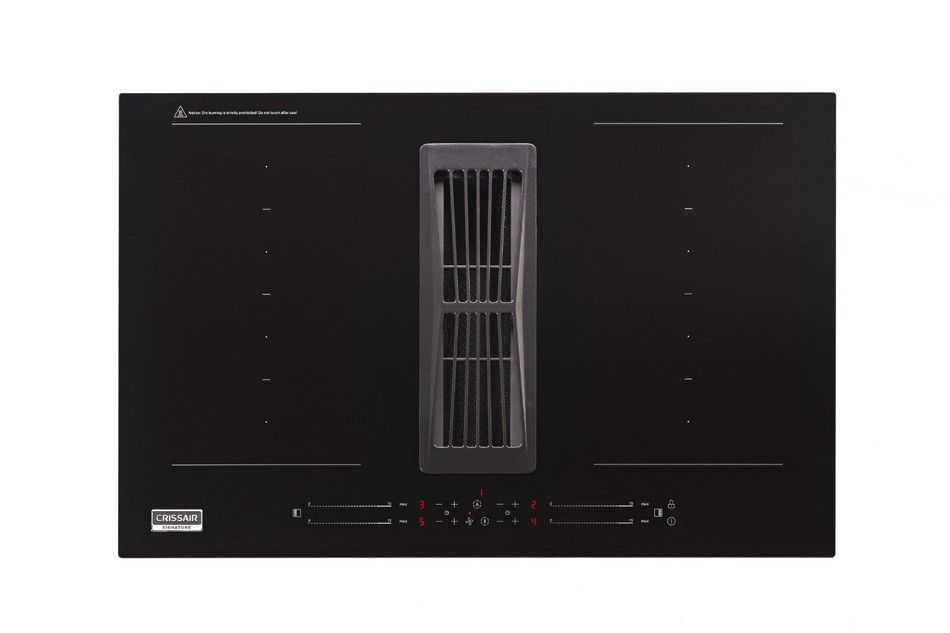 Cooktop de Indução com Coifa Integrada Crissair All Black 80cm 220V - 7206