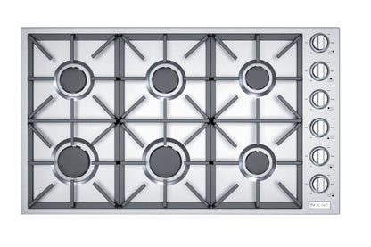 Cooktop a Gás Semiprofissional SOGNA Sense SGC90 6 Queimadores 90cm 220V