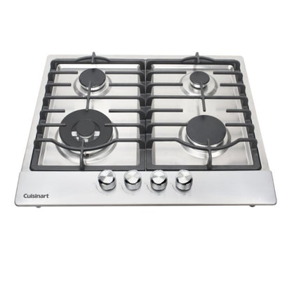 Cooktop a Gás Cuisinart Casual Cooking 4 Bocas 60cm Inox 220V