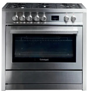 FOGÃO A GÁS FORNO ELET INOX 5 QUEIMADORES CUISINART ARKTON