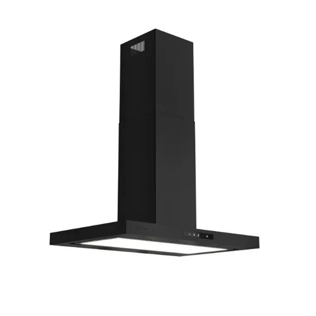 Coifa Adria Parede Black Matte 90cm Connect 220V Elettromec - CFPADR90BM2ATA
