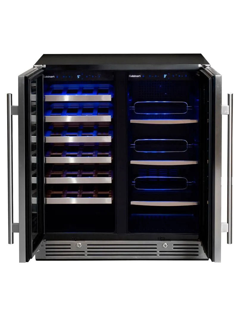 Adega e Beer Center Cuisinart Arkton Plus 75cm 86 Latas/28 Garrafas 220V - 4093841012