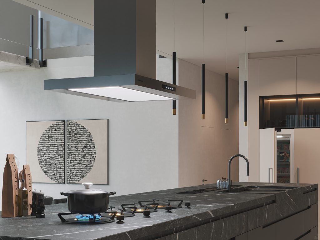 Cooktop Elettromec a Gás de Revestimento 120 cm Latão 220V - CKG4Q120SR2TLB