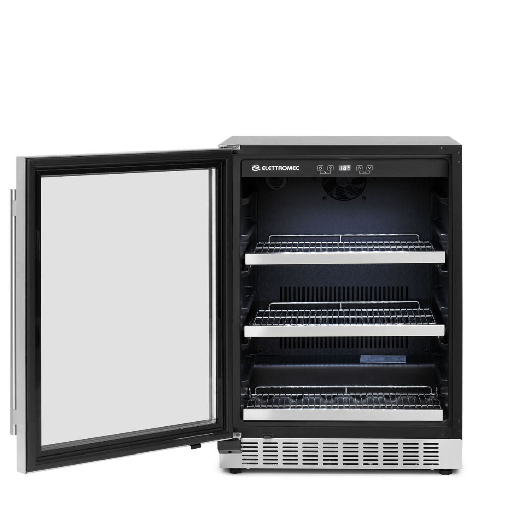 Beer Center Elettromec 135 Litros Built-in Connect 220V Abertura Esquerda - BCBI135XV2ATF