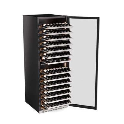 Adega Inox 134 Garrafas Dual Zone Built-in Connect 220V Abertura Esquerda Elettromec - CV2BI134XV2VPB