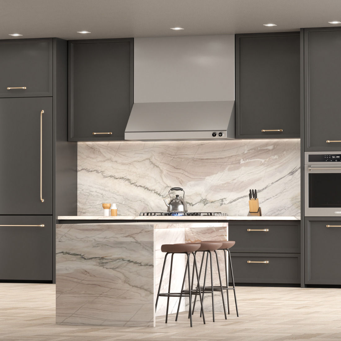 Chaminé SOGNA Sense CH-SWH90 40cm Inox para Coifa 90cm