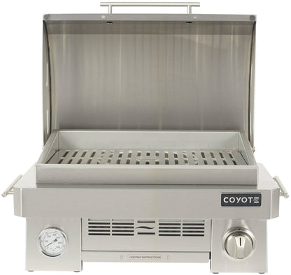 Churrasqueira Portátil a Gás Coyote C1PORT-LP GLP 25 Polegadas Inox