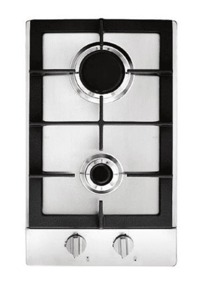 Dominó a Gás 2 Queimadores 30cm 220V Cuisinart Prime Aço Inox