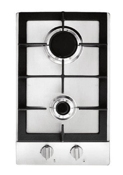 Dominó a Gás 2 Queimadores 30cm 220V Cuisinart Prime Aço Inox