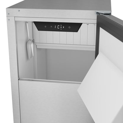 Ice Maker Elettromec Inox Built-in 38 cm 23 kg/dia 220V - IMBI23XX2VIB