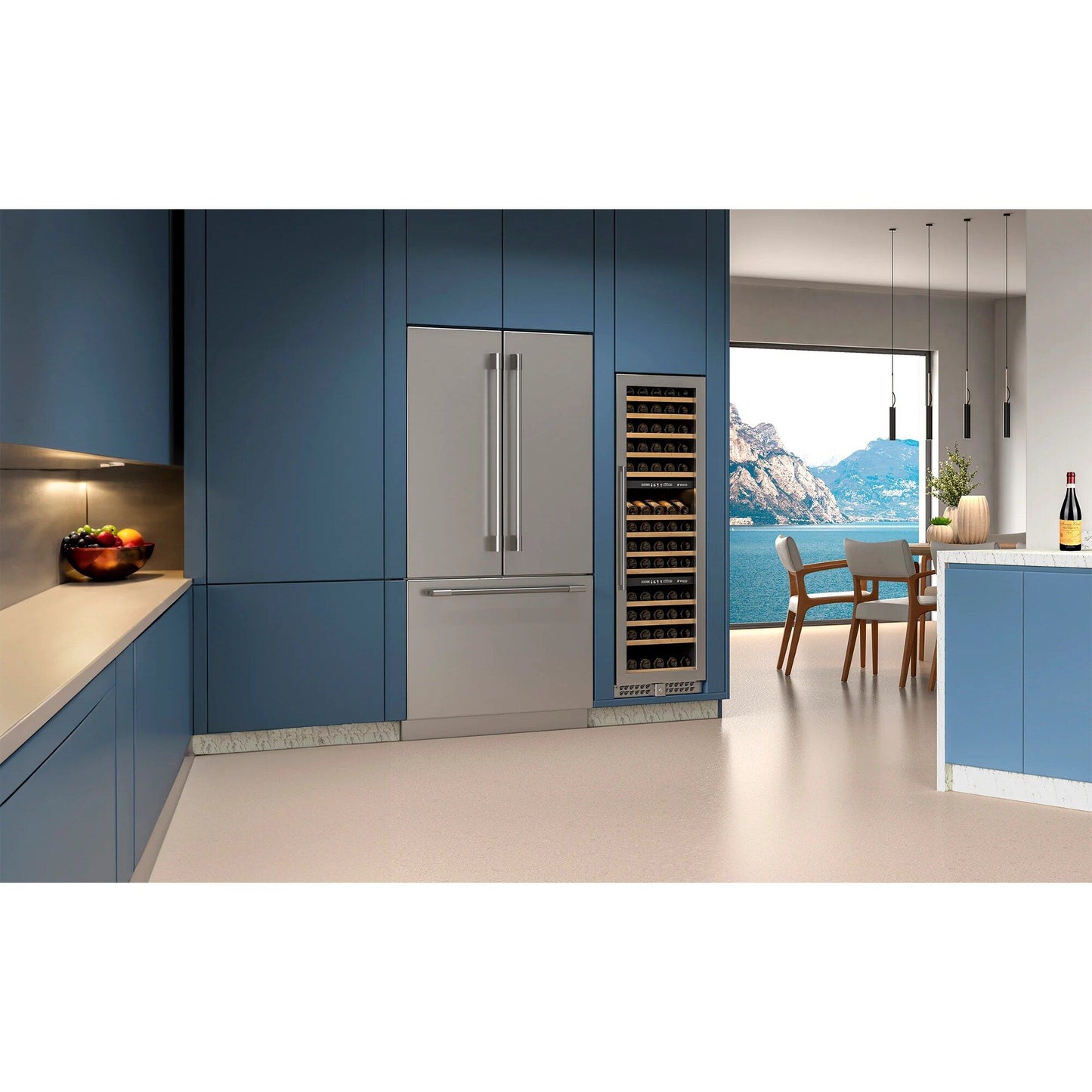 Kit Painel Decorativo Elanto Nero Argento 36" French Door - LNTDK3660FNAG