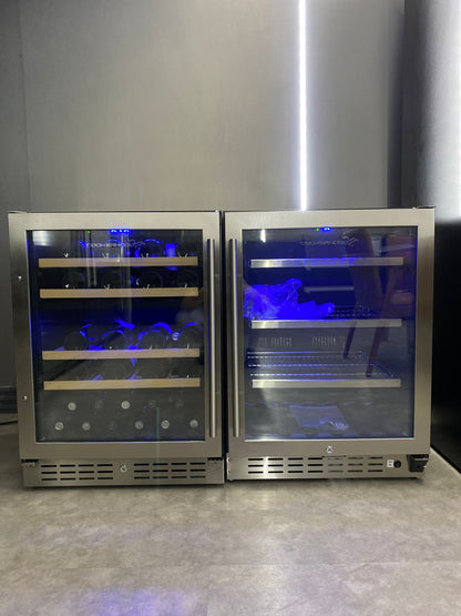 Par de Adega Cookerhood 46 Garrafas e Cervejeira 118L - 1205173004995