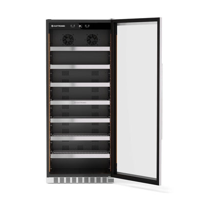 Beer Center Elettromec Inox 428 Litros Built-in Connect 220V Abertura Esquerda - BCBI428XV2VPB