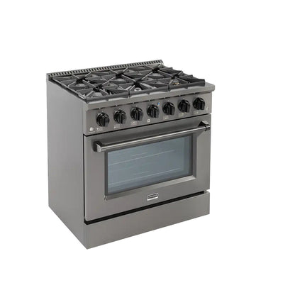 Fogão Freestanding Crissair Austin Black 90cm 6 Queimadores 220V - 72187