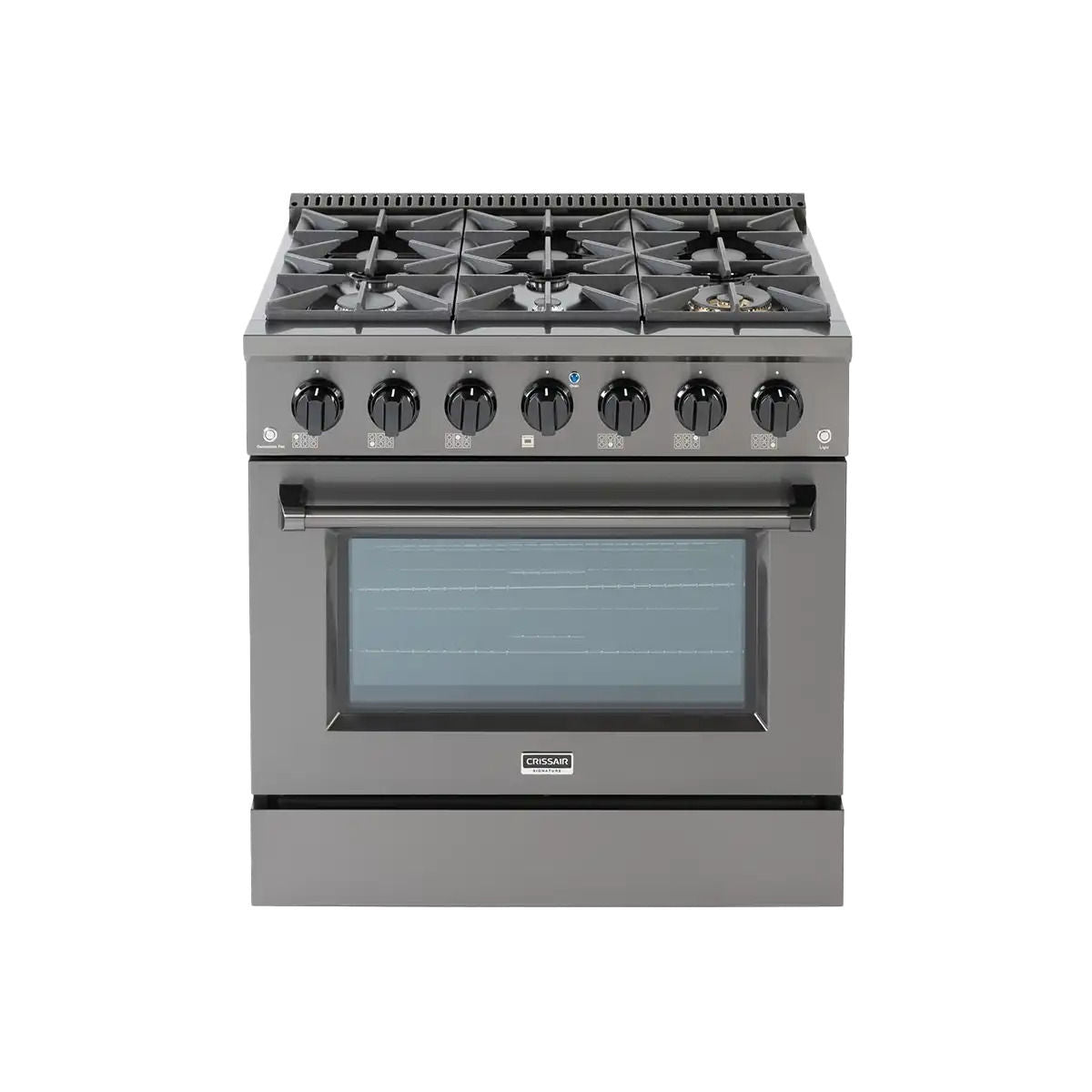 Fogão Freestanding Crissair Austin Black 90cm 6 Queimadores 220V - 72187