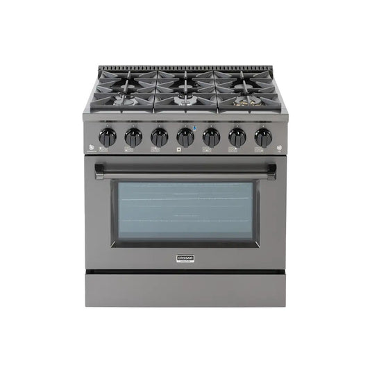 Fogão Freestanding Crissair Austin Black 90cm 6 Queimadores 220V - 72187