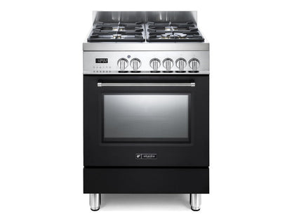 Fogão Elanto Nero Argento 4 Queimadores Forno Elétrico 69L 60cm 220V - LNTC64MNAG2