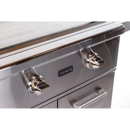 Flat Grill Coyote 30" Gás Natural - C1FTG30NG