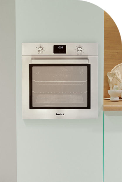 Forno Invita Inox Multifunção Eletrônico 76 Litros 60 cm 220V - IFMEL60XX2XBA