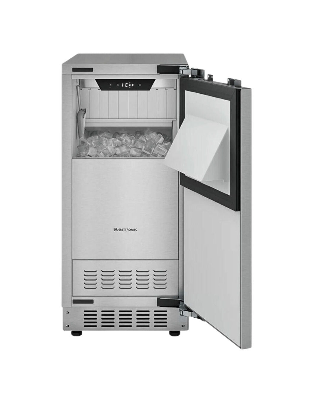 Ice Maker de Revestimento Built-in 38 cm 220V Elettromec - IMBI23SR2VIA