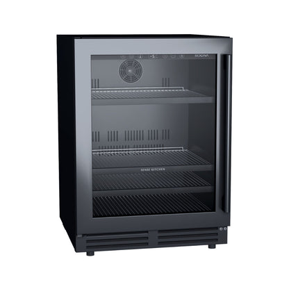 Cervejeira de Embutir Sogna Carbon 145L Porta Esquerda 220V - SBC60-BK-L