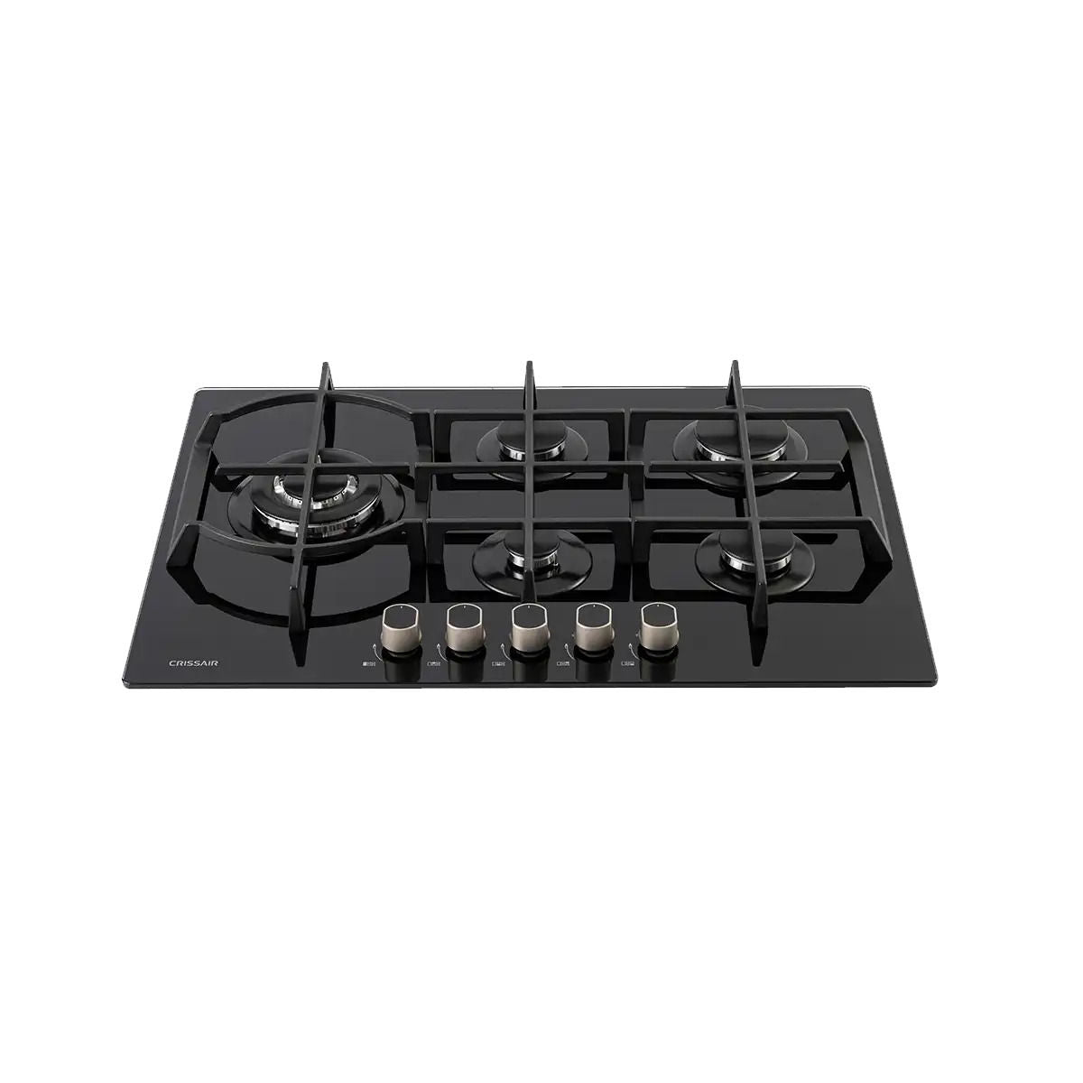 Cooktop a Gás Crissair Crystal 75 All Black 75cm Bivolt - NCT25G7 / 72004