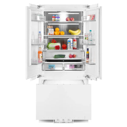 Refrigerador de Embutir e Revestir Benmax REF552ERA French Door 556L 220V