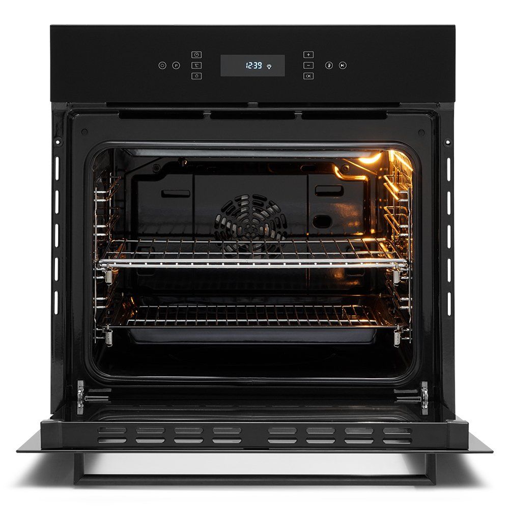 Forno Vetro Multifunção Digital 60 cm 220V Elettromec - FMDG60VT2TNA