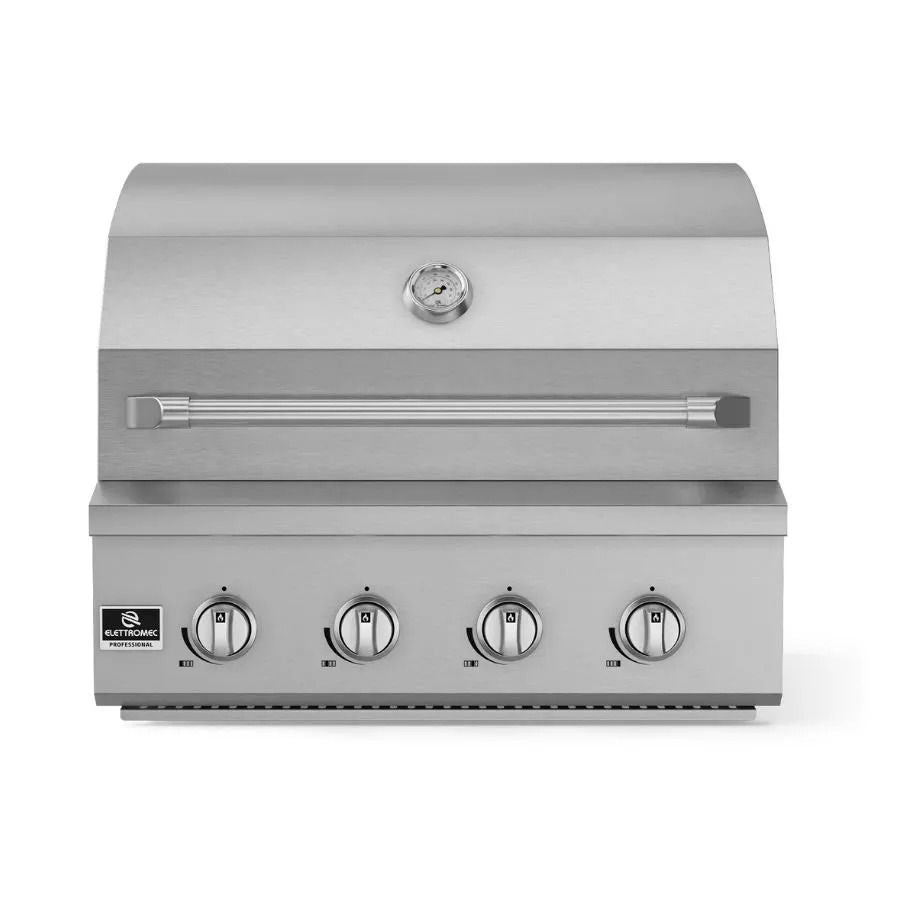 Churrasqueira Professional a Gás Elettromec 30 Polegadas - BBQ4Q30XPNHUB