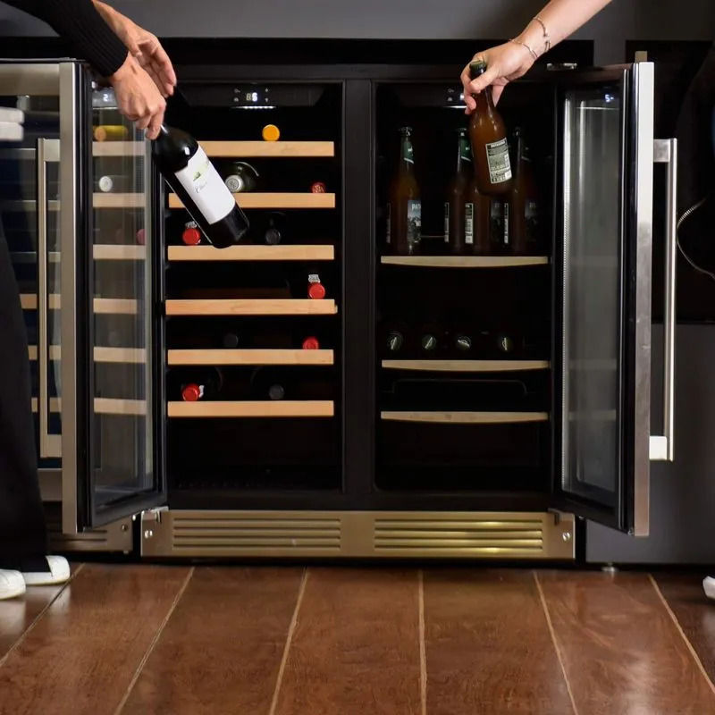 Adega e Beer Center Cuisinart Arkton Plus 75cm 86 Latas/28 Garrafas 220V - 4093841012