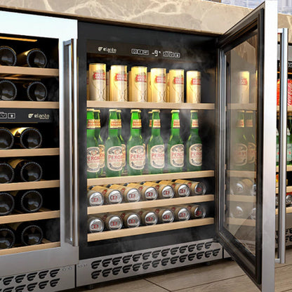 Cervejeira Elanto Professionale 152 Latas 145 Litros 60 cm 220V Porta Direita - LNTBC615USZPROX2R