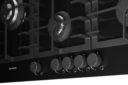 Cooktop Elettromec Vetro 5 Queimadores 90 cm Bivolt - CKG5Q90VT3TNA