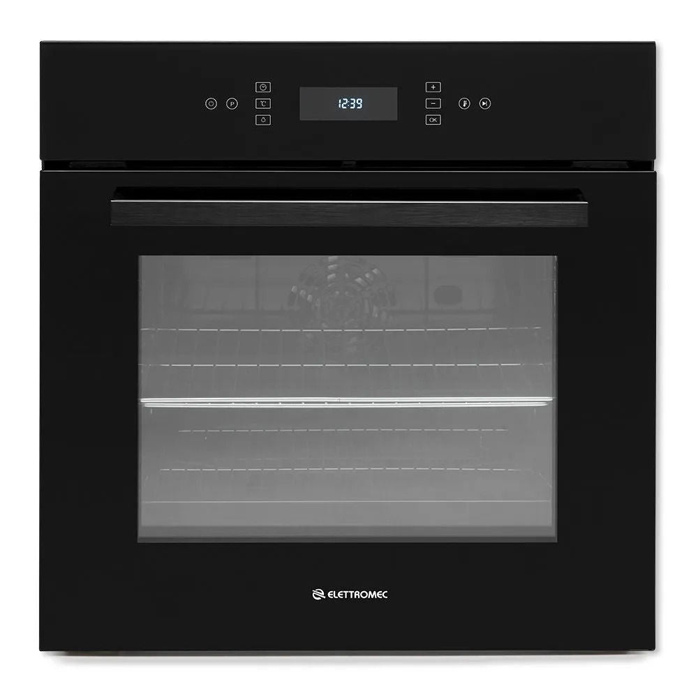 Forno Vetro Multifunção Digital 60 cm 220V Elettromec - FMDG60VT2TNA