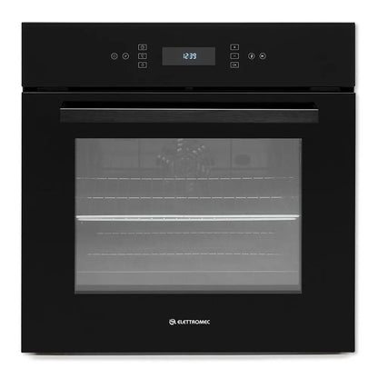 Forno Vetro Multifunção Digital 60 cm 220V Elettromec - FMDG60VT2TNA