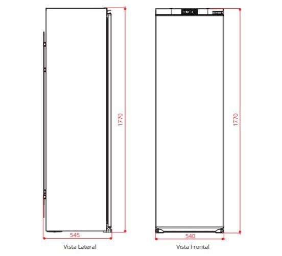 Freezer Elettromec Revestir Duo 221 Litros Built-In 220V - FZDU221SR2VSA