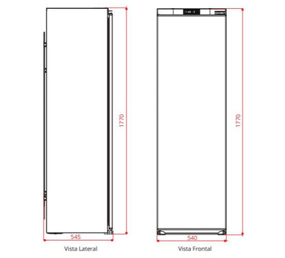 Freezer Elettromec Revestir Duo 221 Litros Built-In 220V - FZDU221SR2VSA