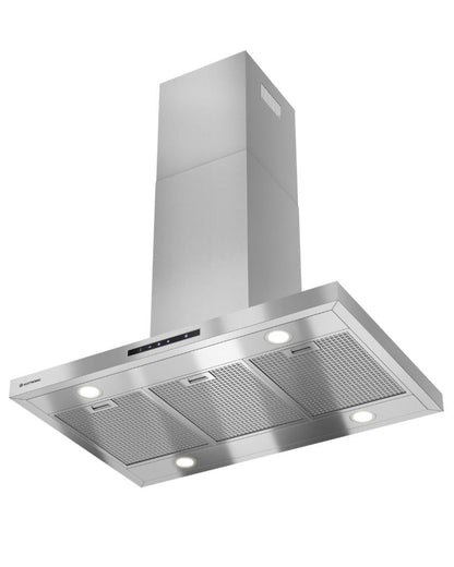 Coifa Milano Ilha Elettromec Inox 90 cm 220V - CFIMLN90XX2ATA