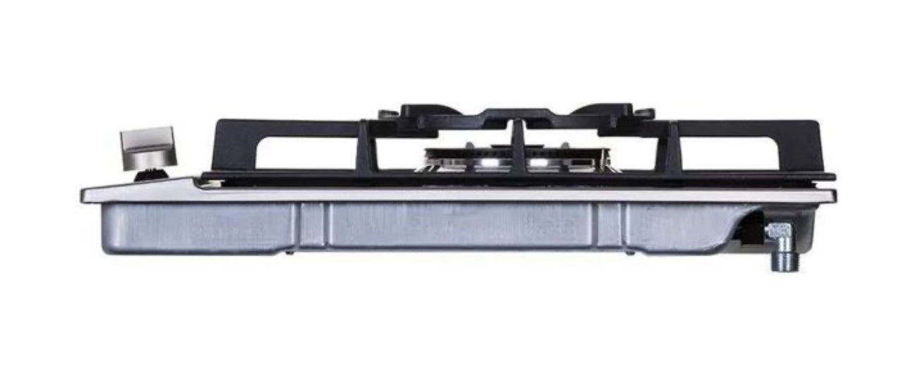 Dominó a Gás 2 Queimadores 30cm 220V Cuisinart Prime Aço Inox