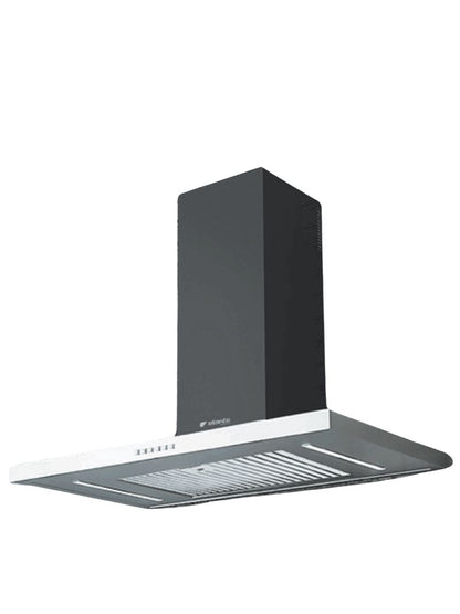 Coifa Elanto Nero Argento Parede Inox/Preto 90cm 220V - LNTK904PNAG2