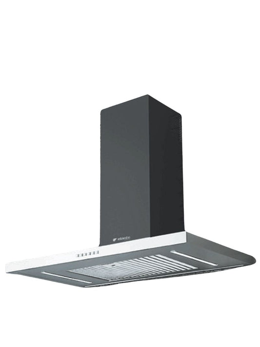 Coifa Elanto Nero Argento Parede Inox/Preto 90cm 220V - LNTK904PNAG2