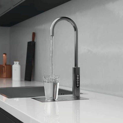 Dispenser De Água Filtrada Gás E Refrigerada Inox Built-in Elettromec - DAFBIGRXX2OHA