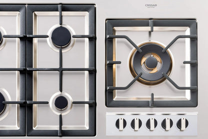 Cooktop a Gás Crissair Europa 90cm 5 Queimadores Bivolt - CCB 04 G6