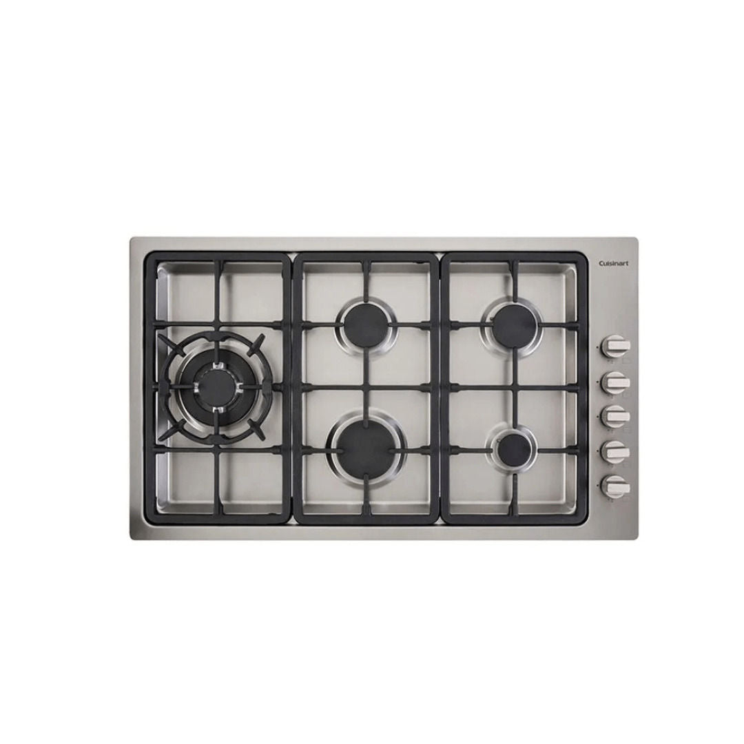 Cooktop a Gás Cuisinart Arkton Plus 5 Queimadores 90cm Inox 220V - 4092740112