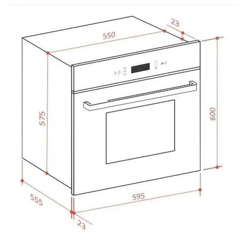Forno Elettromec Sole Multifunção Digital 60 cm 67 L 220V - FMDG60SL2TNA