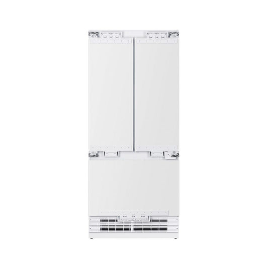 Kit Painel Decorativo Elanto Nero Argento 36" French Door - LNTDK3660FNAG