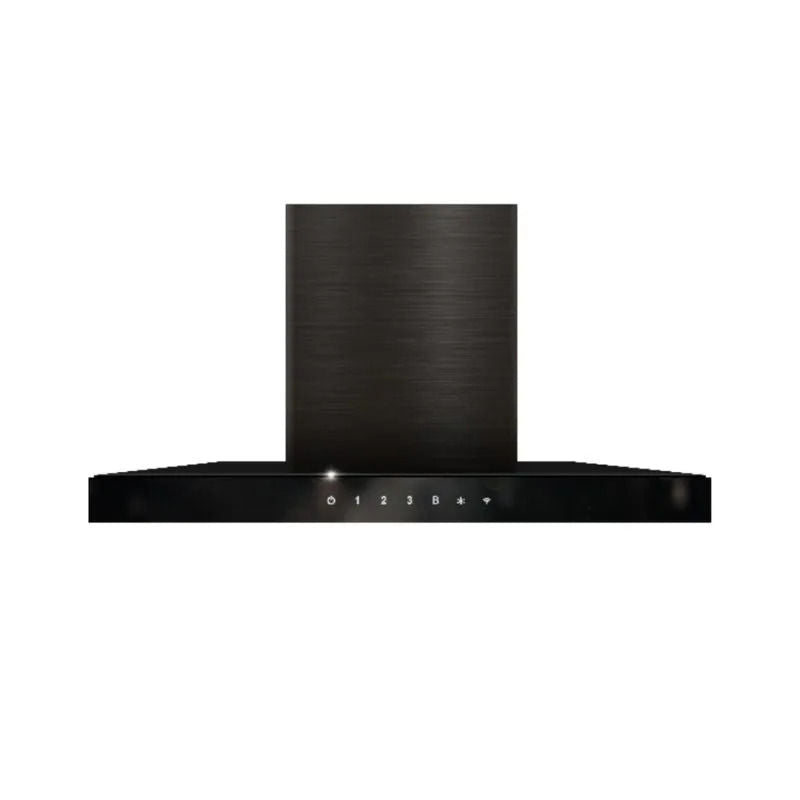 Coifa de Parede Cuisinart Arkton Advanced 1200m³ 90cm Inox Preto 220V - 4092540011