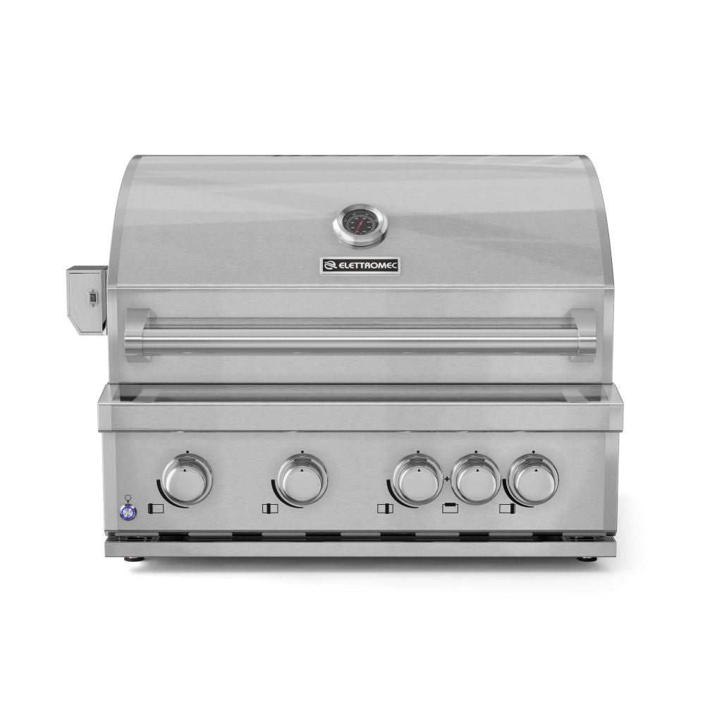 Churrasqueira Inox a Gás 30 Polegadas 220V Elettromec - BBQ5Q30XX2SCA