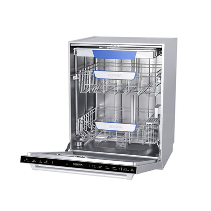 Lava-louças Sogna Sense de Embutir e Revestir 15 Serviços 60cm 220V - SDW60-15