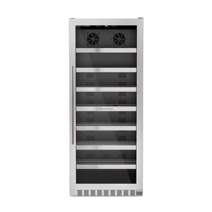 Beer Center Elettromec Inox 428 Litros Built-in Connect 220V Abertura Esquerda - BCBI428XV2VPB